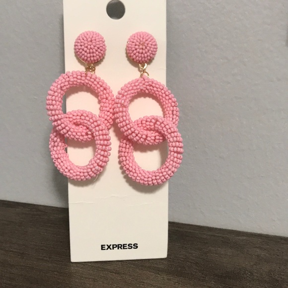 🌸 Interlocking Seed Bead Drop Earrings 🌸 - Picture 6 of 6